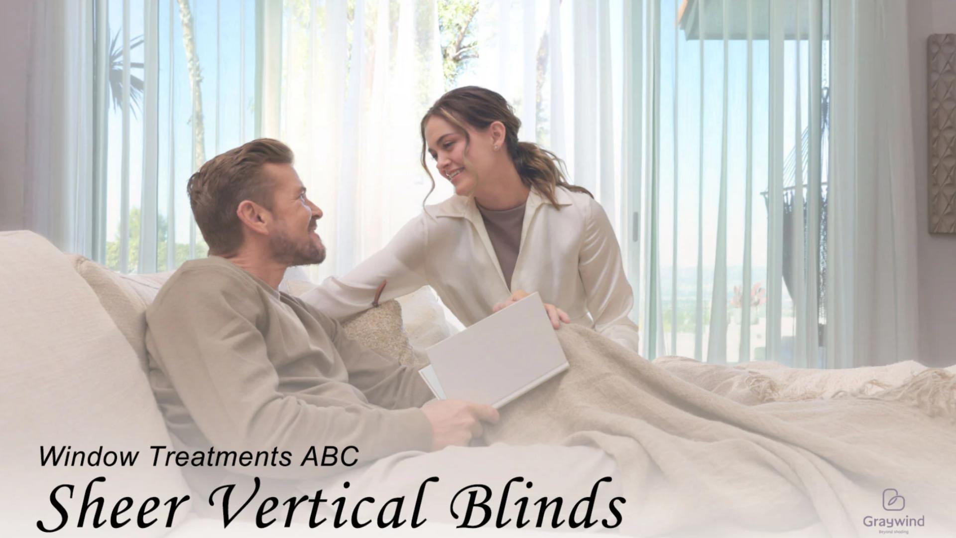 Window Treatments ABC-Sheer Vertical Blinds