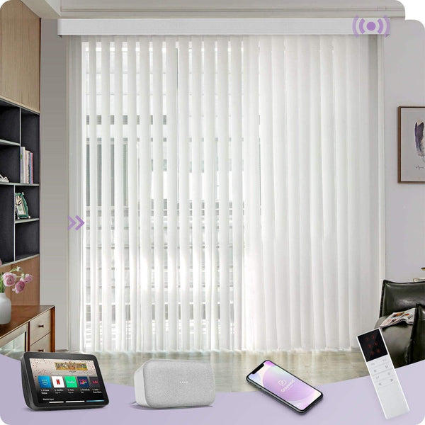Graywind Smart Sheer Vertical Blinds Classic Series Customizable