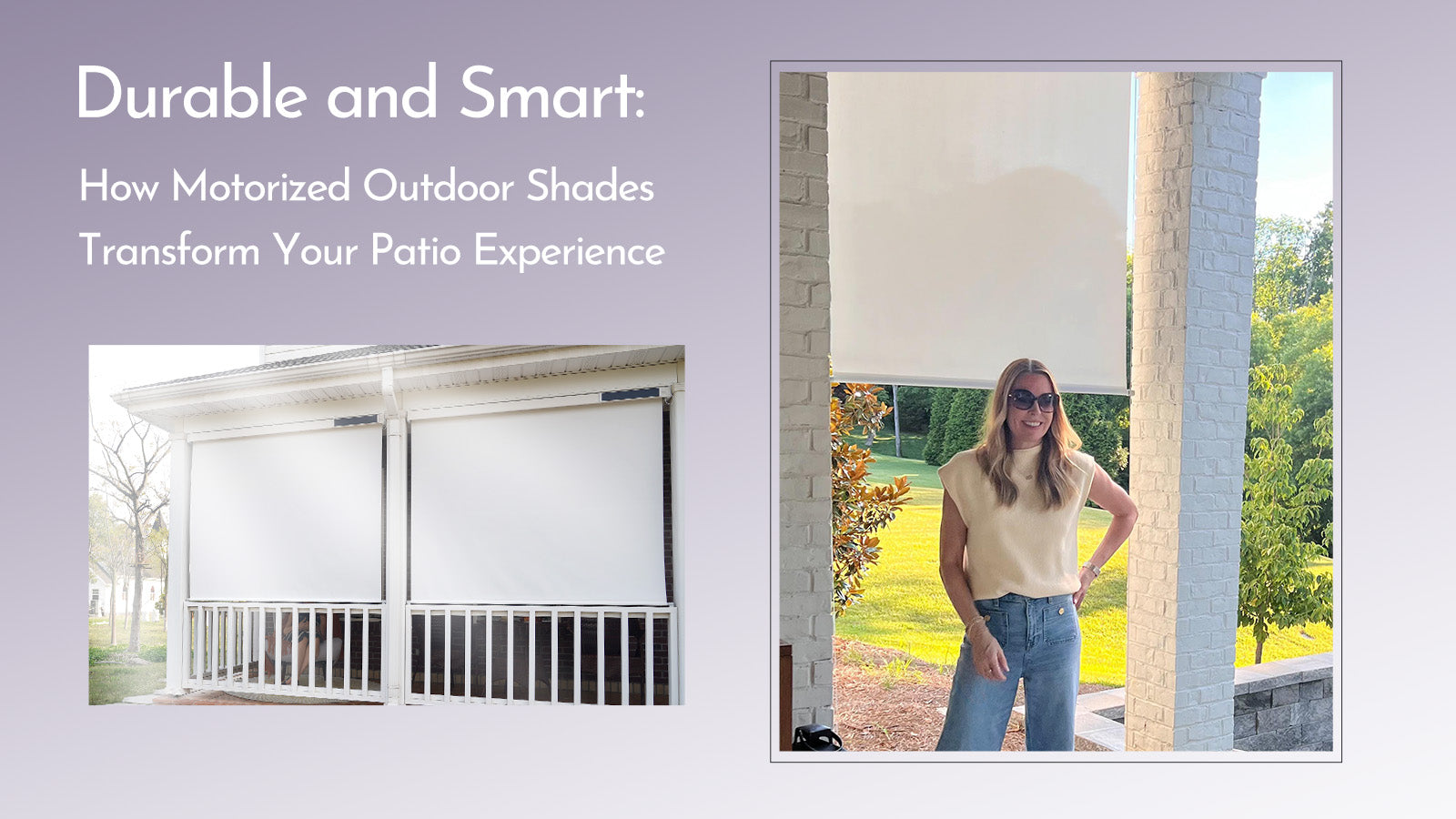 Durable and Smart: How Motorized Outdoor Shades Transform Your Patio Experience