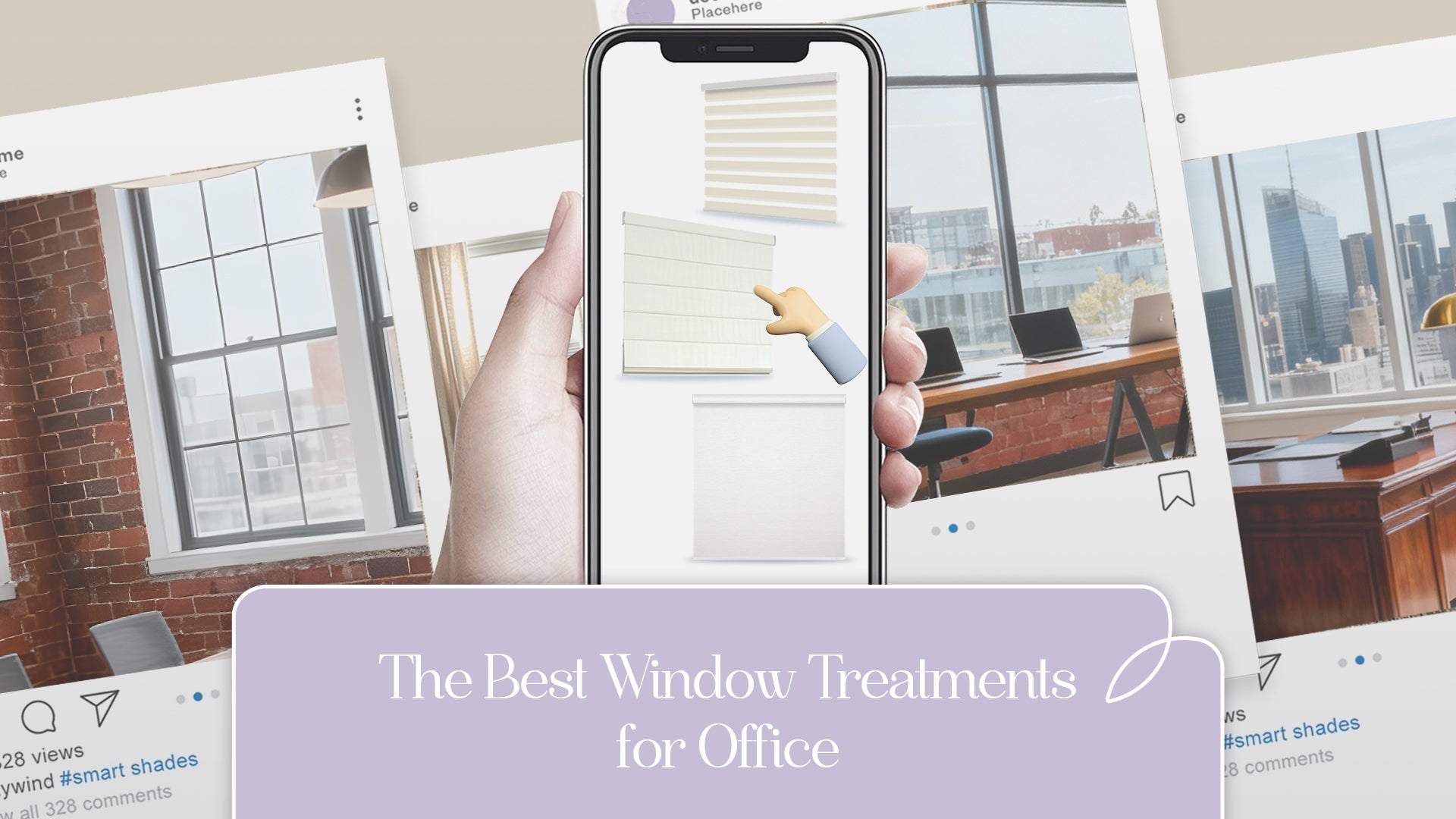 The Best Window Treatments for Office