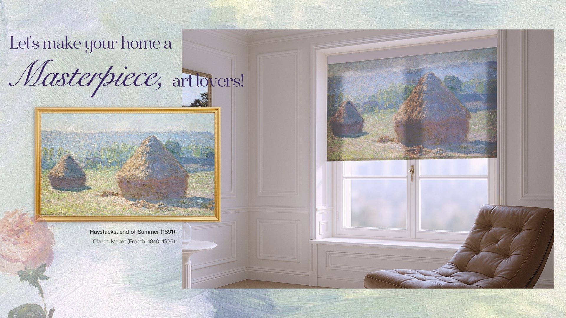 Let's make your home a masterpiece, art lovers!