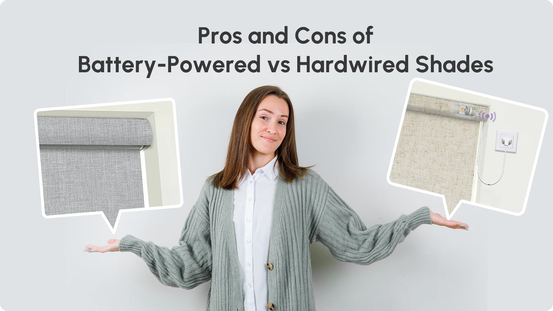 Pros And Cons Of Battery Vs Hardwired Motorised Blinds