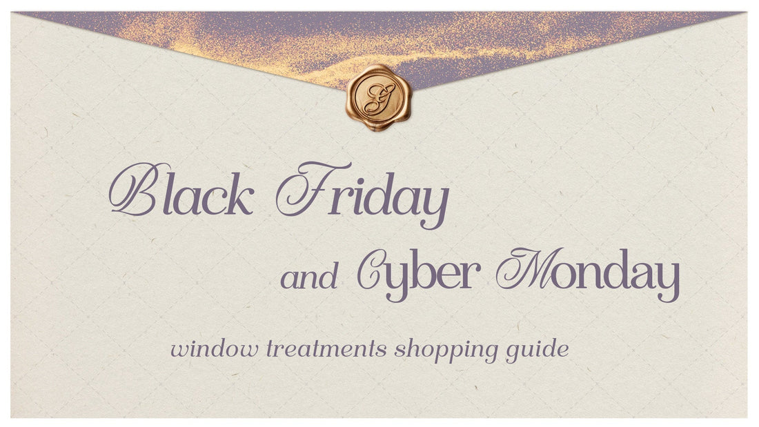 Graywind's Black Friday and Cyber Monday Window Treatments Shopping Guide