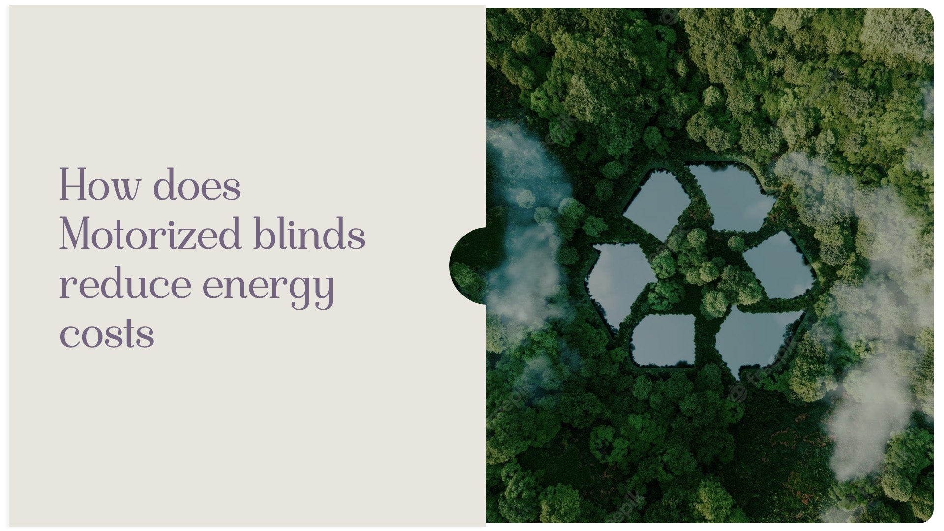 How does Automatic Window Blinds Reduce Energy Costs