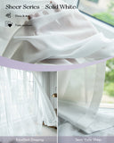 Graywind Smart Curtain One-way & Split Draw | Sheer Series | Customizable