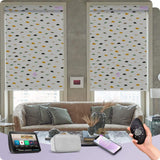 Graywind Motorized Printed Roller Shades | Customizable