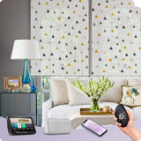 Graywind Motorized Printed Roller Shades | Customizable