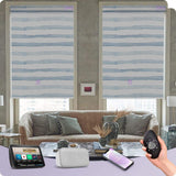 Graywind Motorized Printed Roller Shades | Customizable