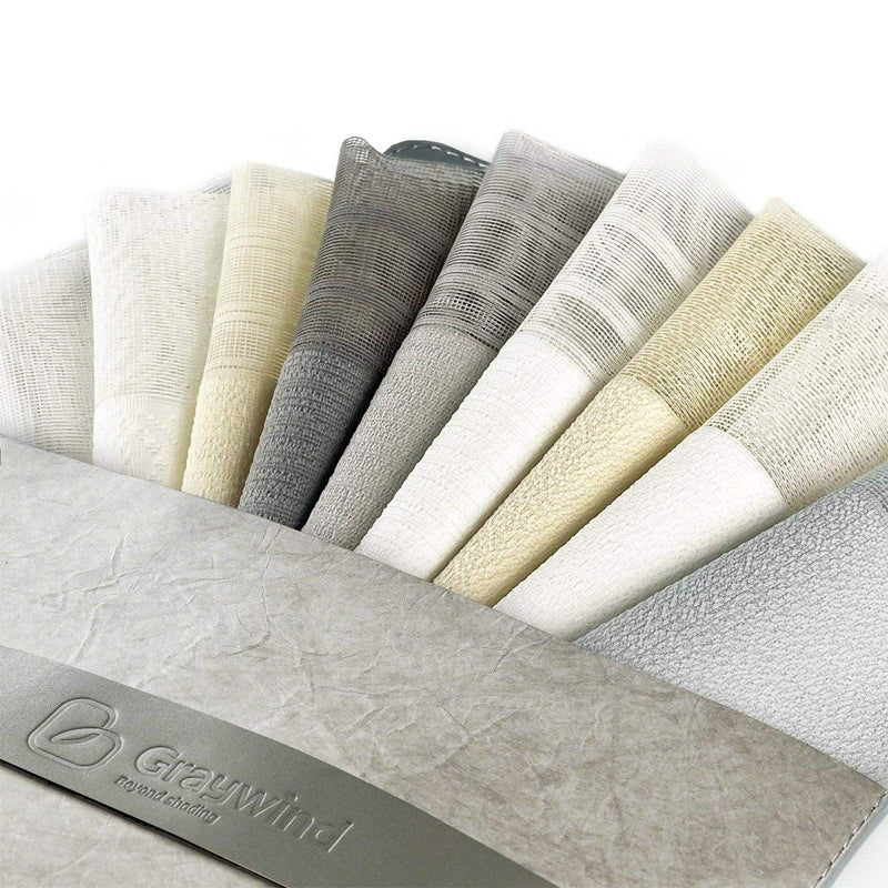 Graywind Sheer Vertical Blinds Fabric Samples