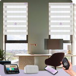 Graywind Motorized Zebra Sheer Blinds | Classic Series | Customizable