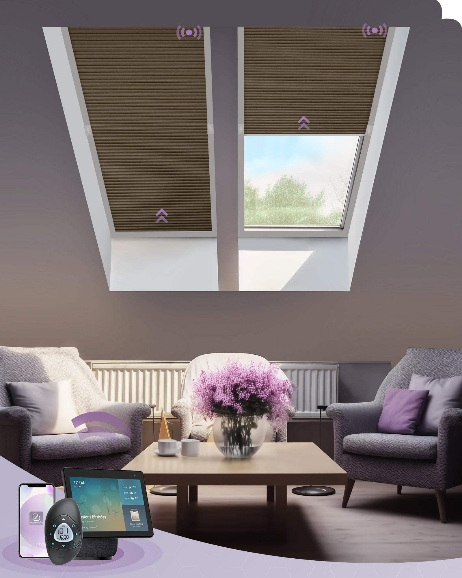 electric skylight shades