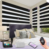 Graywind Motorized Zebra Sheer Blinds | Design Series | Customizable