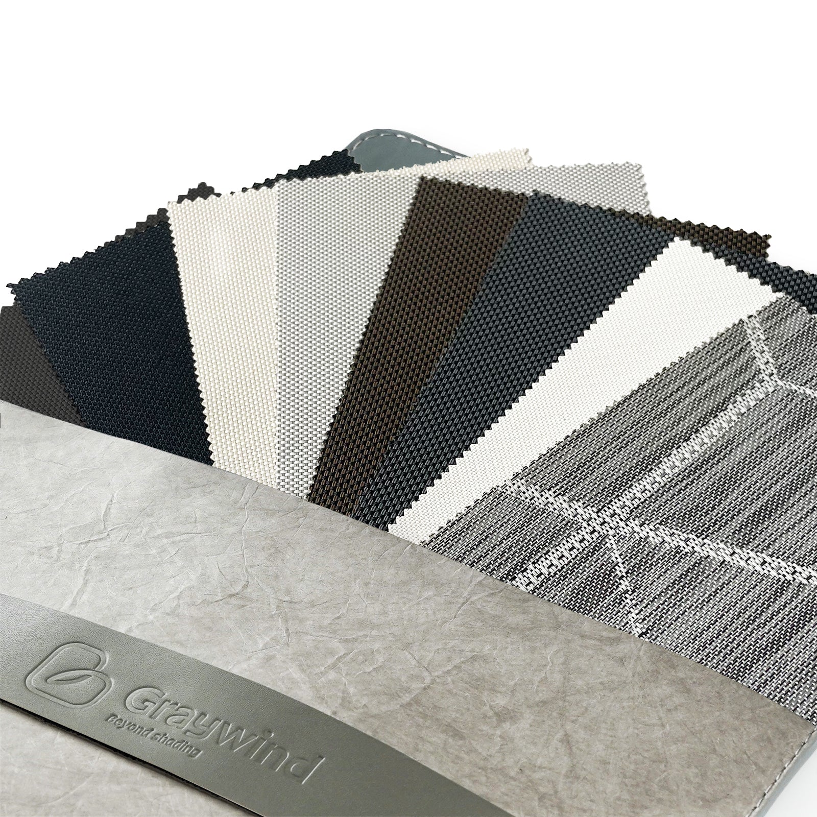 Graywind Outdoor Roller Shades Fabric Samples