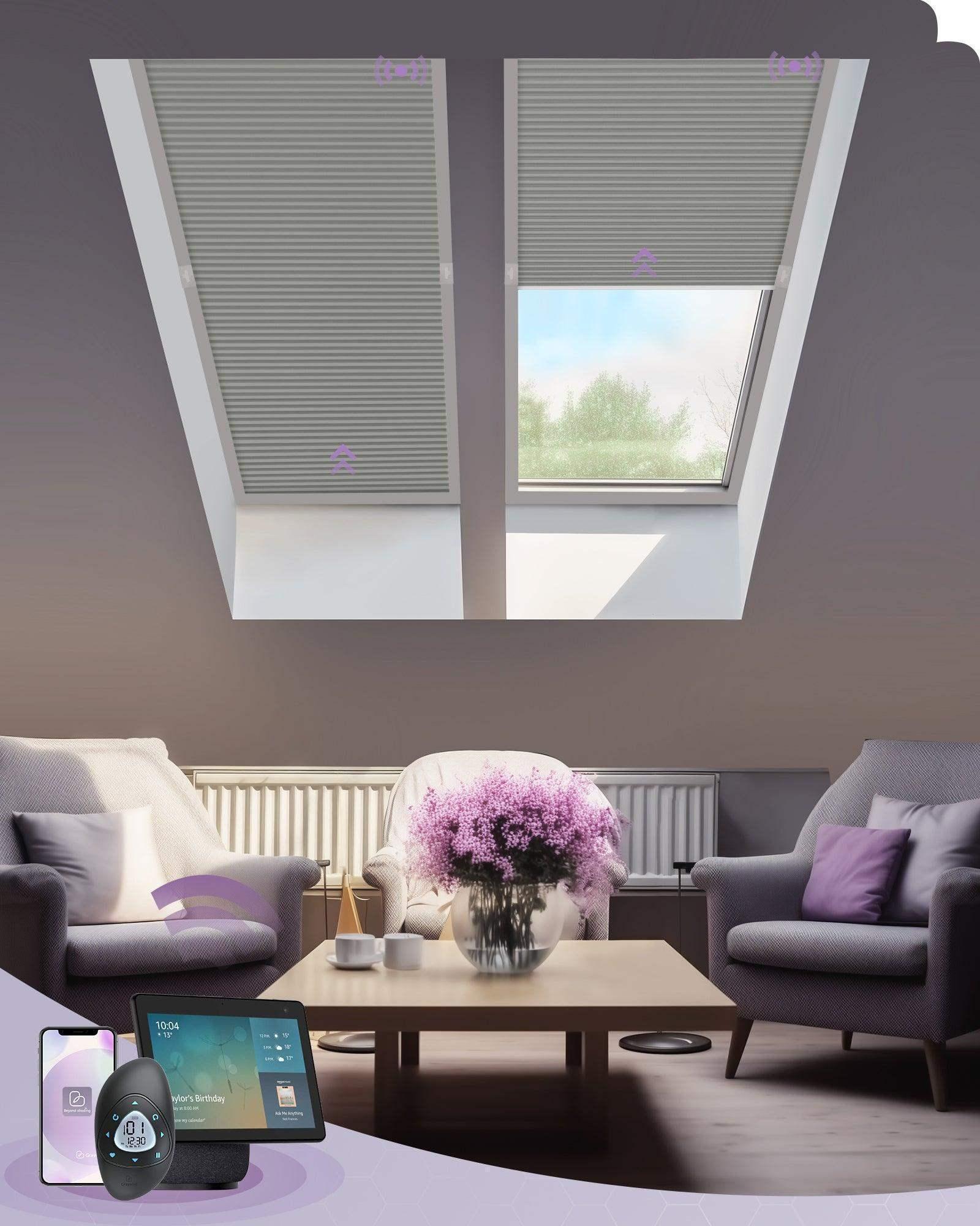 automatic skylight shades