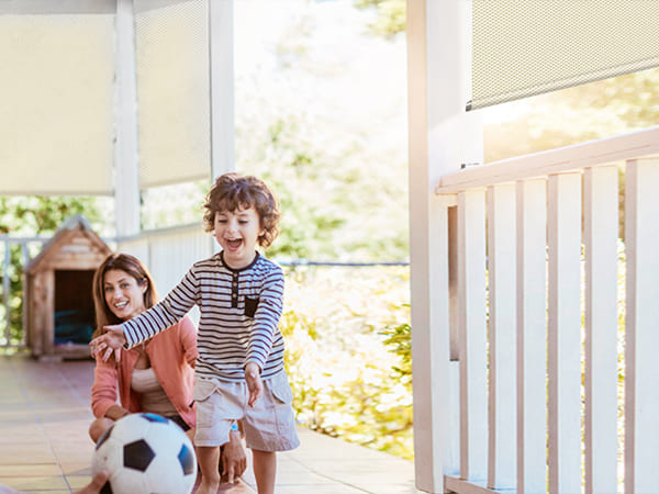 outdoor bamboo shades