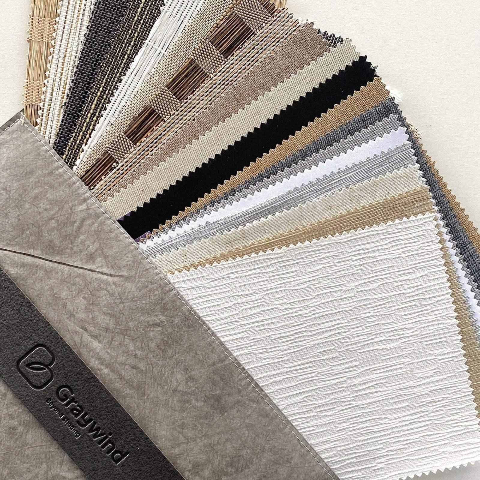 Graywind Panel Track Blinds Fabric Samples