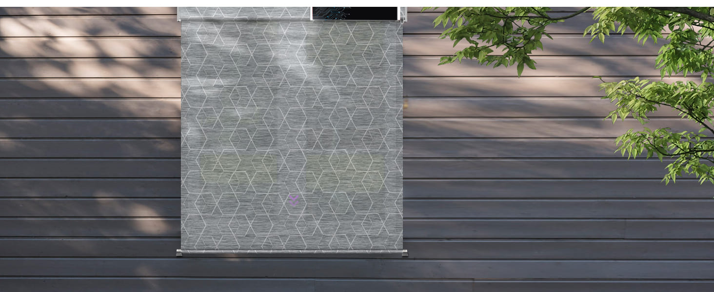 graywind outdoor roller shade