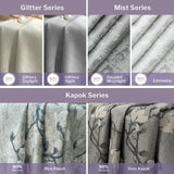 Graywind Curtains Fabric Samples | Designed Series