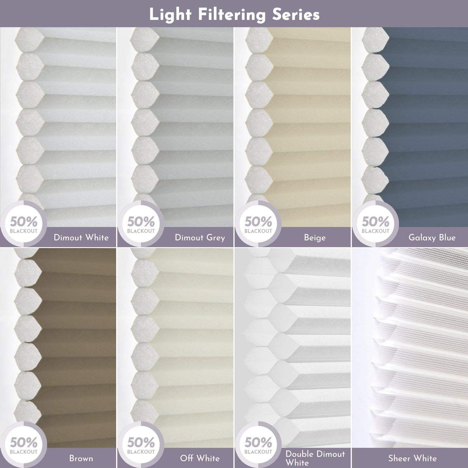 Graywind Cellular Shades Fabric Samples