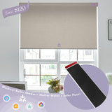 Graywind Motorized Blackout Roller Shades & Matter Motor & Solar Panel | Customizable