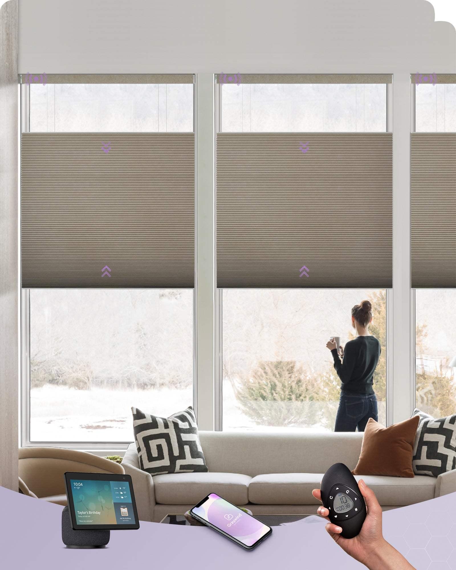 blackout cellular shades top down bottom up