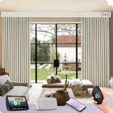 Graywind Hardwired Smart Curtain | Light Filtering- Designed Series | 40"-220"W