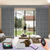 Graywind Motorized Smart Curtain | Light Filtering- Designed Series | 40"-220"W