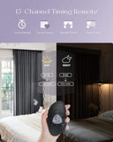 Graywind Motorized Smart Curtain | Blackout Series | 40"-220"W