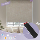 Graywind Motorized Blackout Roller Shades & Matter Motor & Solar Panel | Customizable