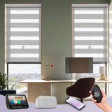 Graywind Motorized Zebra Sheer Blinds | Design Series | Customizable