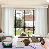Graywind Motorized Smart Curtain | Light Filtering- Designed Series | 40"-220"W