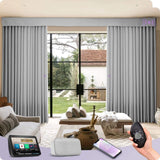 Graywind Motorized Smart Curtain | Light Filtering- Designed Series | 40"-220"W