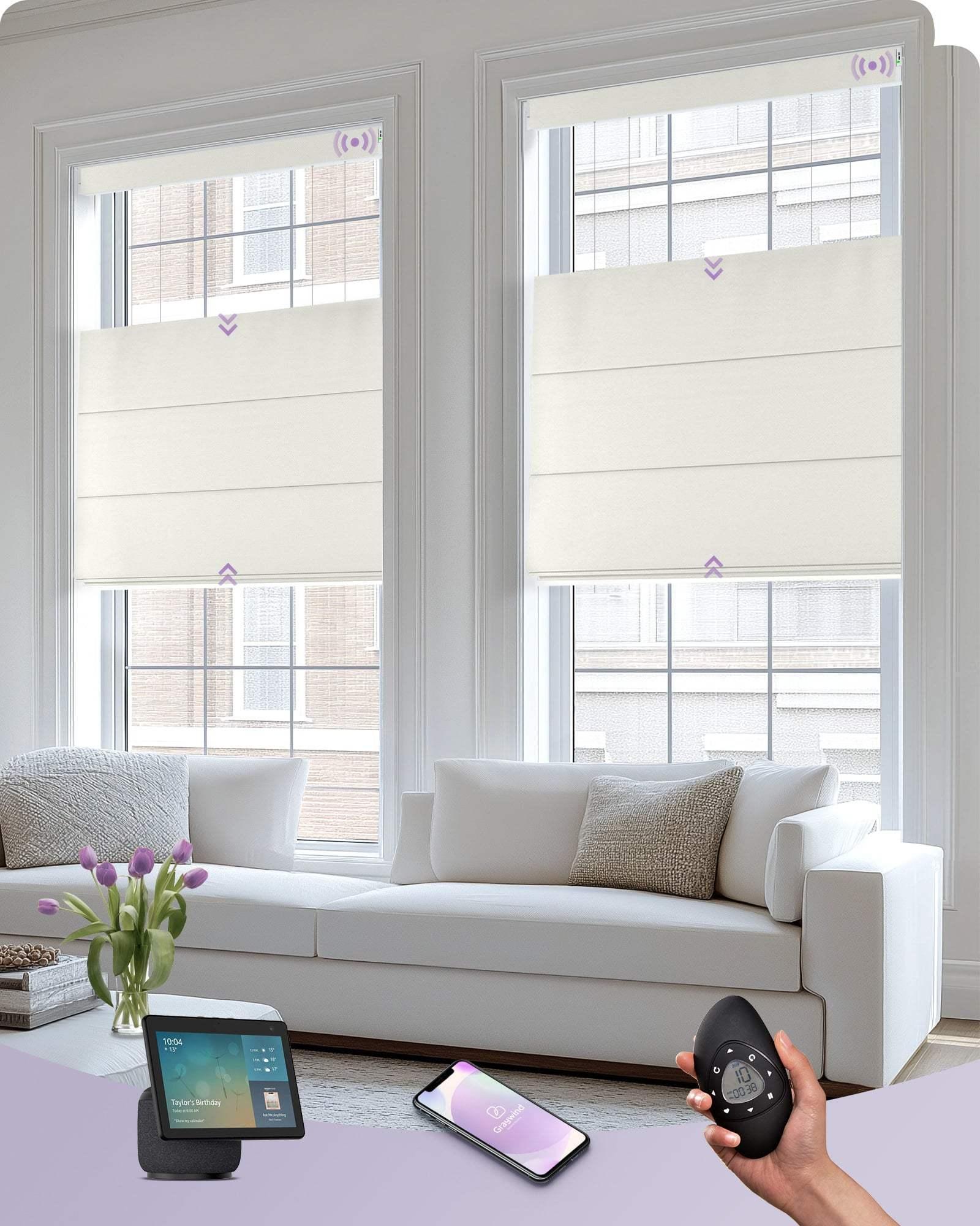 top down bottom up roman shades