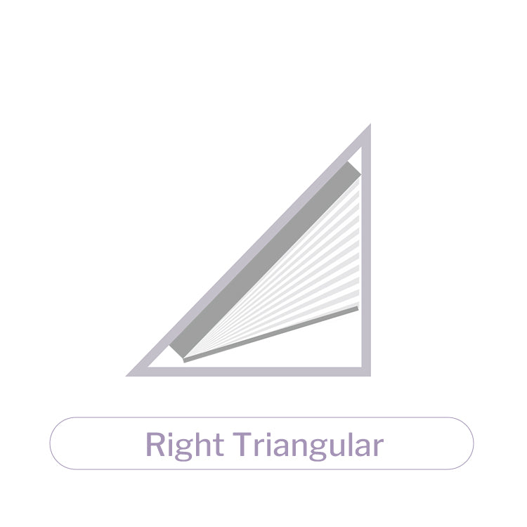 Icaon of right triangular cellular.