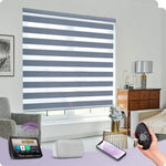 Graywind Motorized Zebra Sheer Blinds | Design Series | Customizable