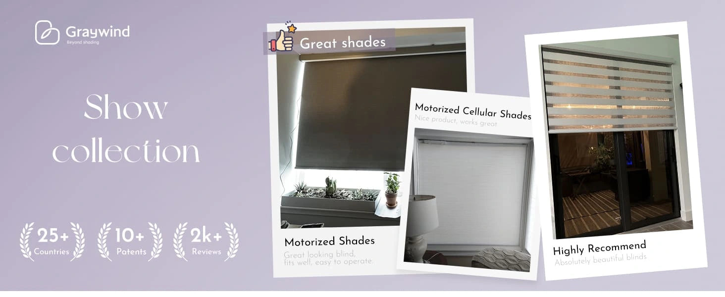 Gallery of cellular shades.