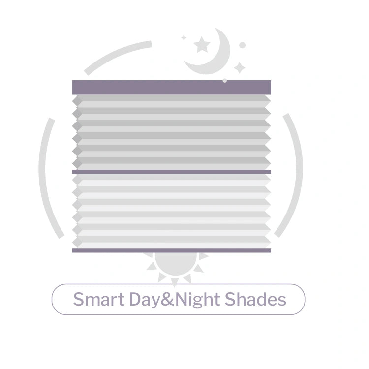 Icon of smart Day and Night Shades.