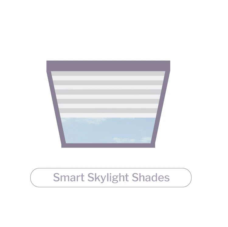 Icon of smart skylight shades.