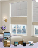 coulisse day night cellular beige grey color