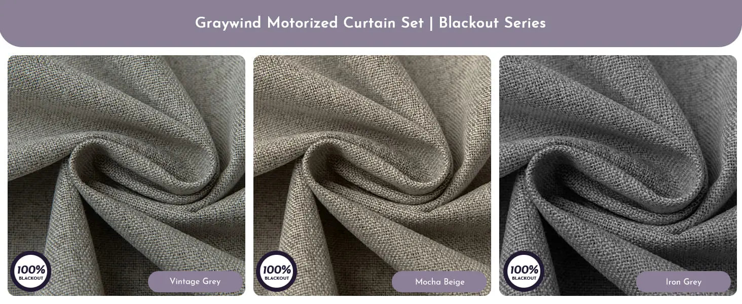 Blackout fabric of curtain.