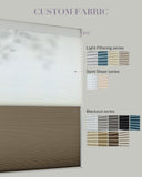 Graywind Motorized Day and Night Cellular Shades | Blackout Series | Customizable