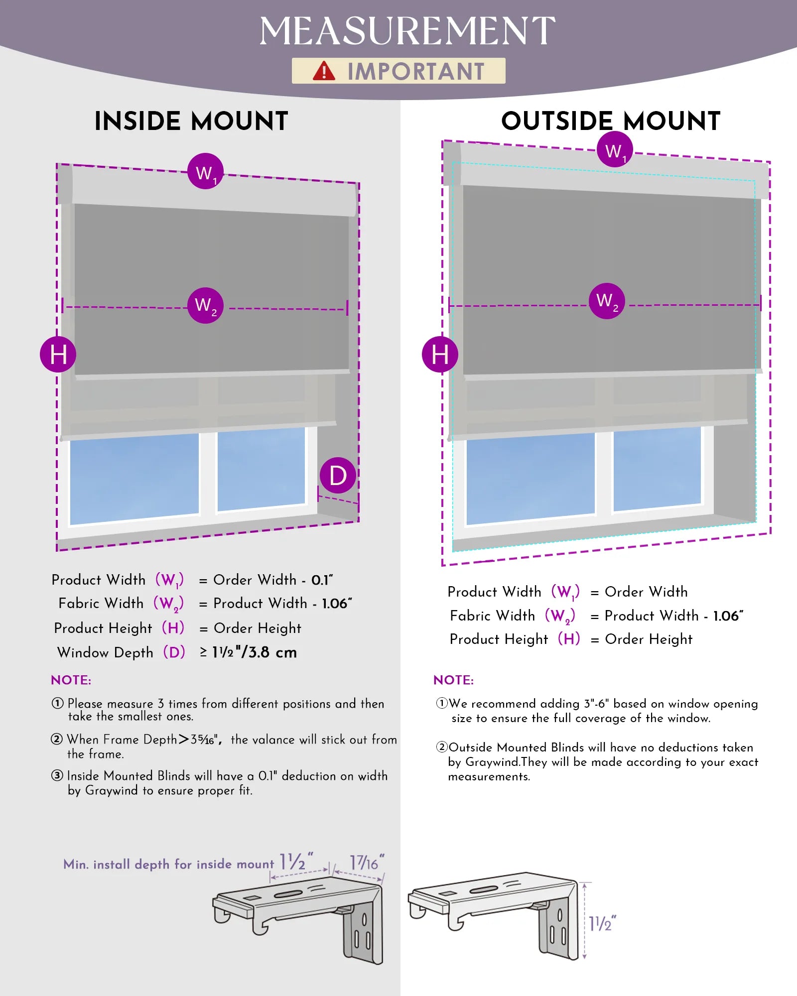 Graywind Motorized Dual Shades | Double Roller Shades | Customizable