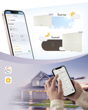 Graywind Smart EVE-HomeKit Motorized Roman Shades