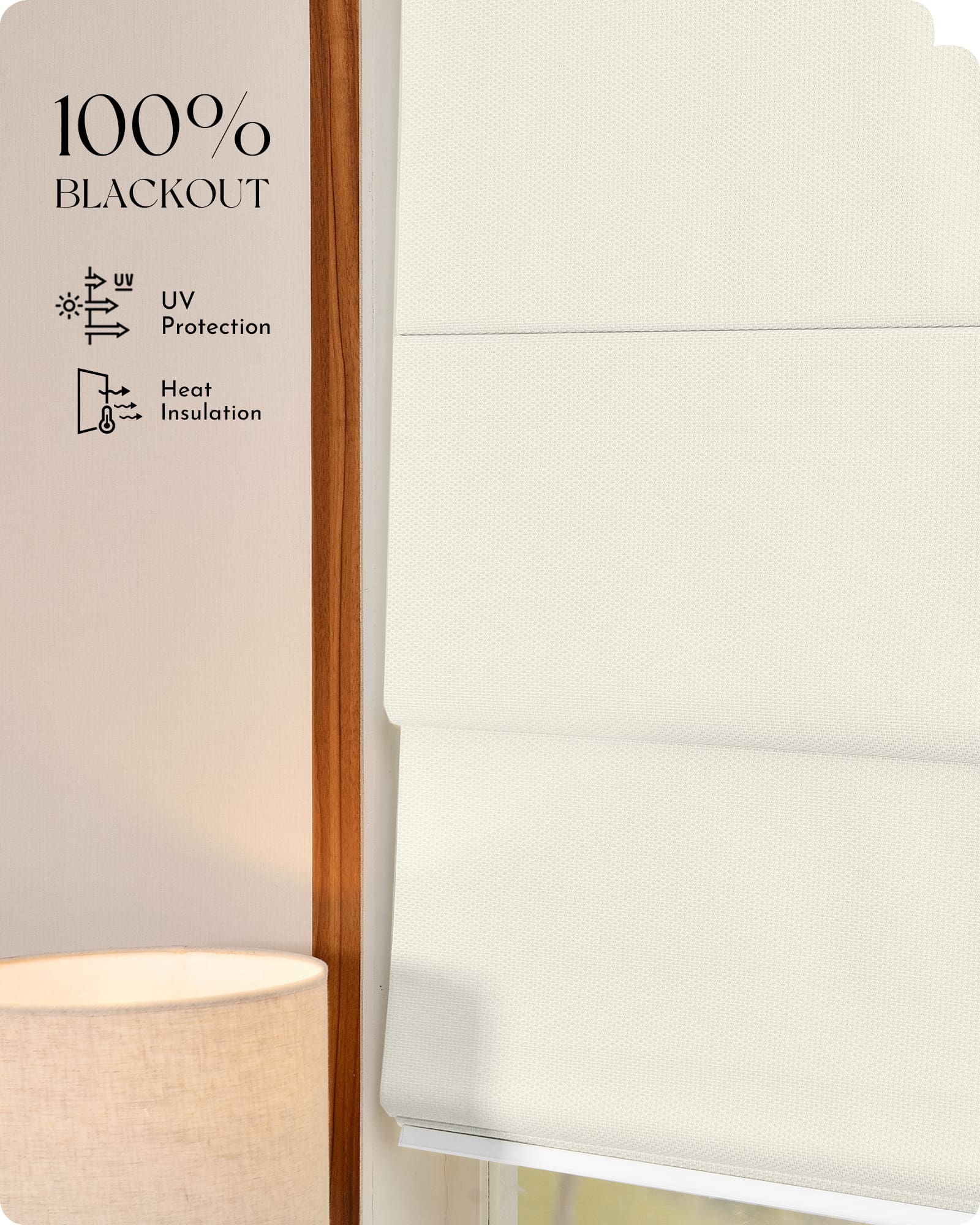 Graywind Smart EVE-HomeKit Motorized Roman Shades