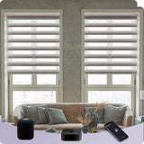 Graywind Smart EVE-HomeKit Motorized Zebra Blinds