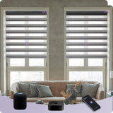 Graywind Smart EVE-HomeKit Motorized Zebra Blinds