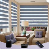 Graywind Smart EVE-HomeKit Motorized Zebra Blinds
