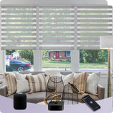 Graywind Smart EVE-HomeKit Motorized Zebra Blinds