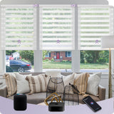 Graywind Smart EVE-HomeKit Motorized Zebra Blinds