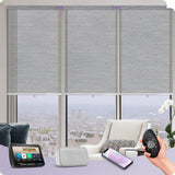 Graywind Motorized Light Filtering Roller Shades | Sheer Series | Customizable